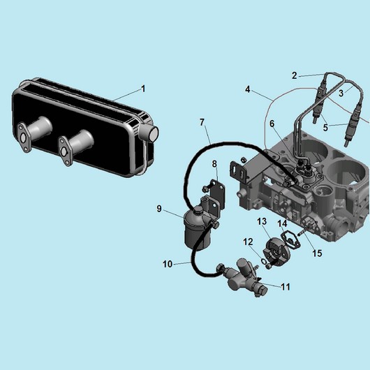 Топливная система Champion DG10000E3